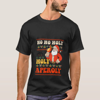 Womens HO HO HOLY APEROLY X SANTA SPRITZ Aperollin T-Shirt