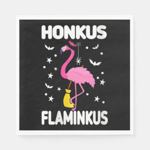 Womens Honkus Flaminkus Funny Gift for Halloween Napkin