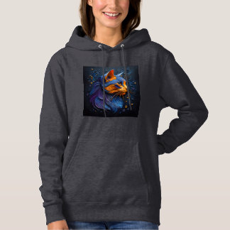 Women's Hooded Sweatshirt Artwork 11