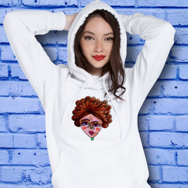 Women's Hoodie (Whimsical Woman 01) (Creator Uploaded)