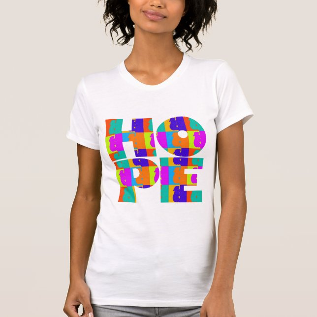 Women's HOPE Casual Scoop Tee (Front)