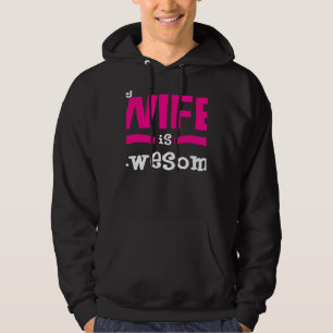Womens Humorous Statement Valentine's Day In Love  Hoodie