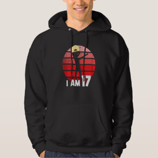 Womens I Am 17 Birthday Hoodie