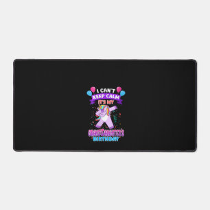 Womens I Cant Keep Calm Its My Granddaughter Birth Desk Mat