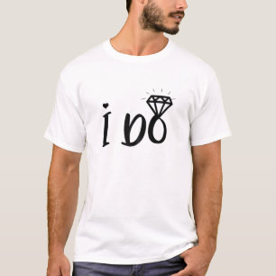 Womens I Do Matching Wedding And Bachelorette Part T-Shirt
