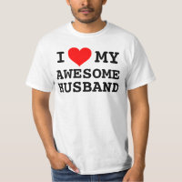 Women's I love my awesome Husband