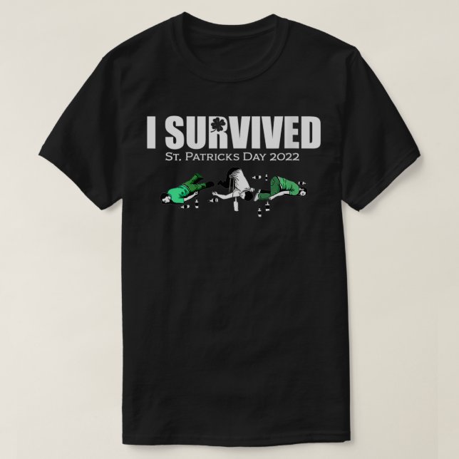 Womens I survived St T-Shirt (Design Front)