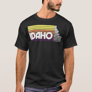 Womens Idaho Retro Vintage Classic Style ID Graphi T-Shirt