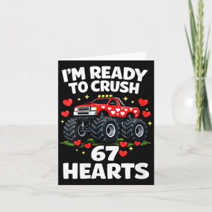 Women's I'm Ready To Crush 67 Hearts Truck Valenti Card