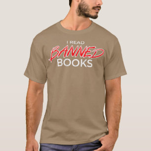 Womens Im With The Banned Funny Book Readers I Rea T-Shirt