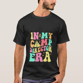 Womens In My Camp Director Era Groovy Summer Camp  T-Shirt