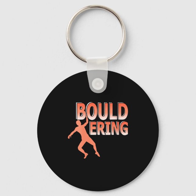 Womens Indoor Bouldering Rock Climbing Athletic Cl Key Ring (Front)