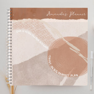 Womens Inspirational Motivational Christian Notebook