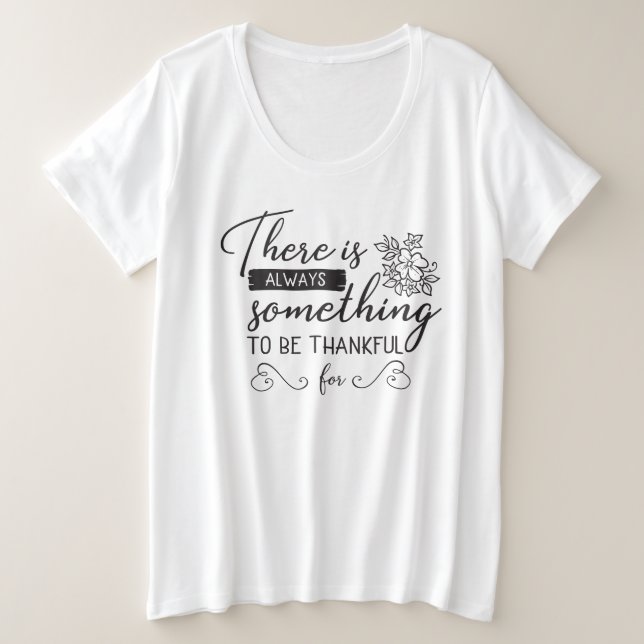 Women's Inspirational Plus Size T-Shirt (Design Front)