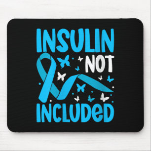 Womens Insulin Not Included V-neck  Mouse Pad