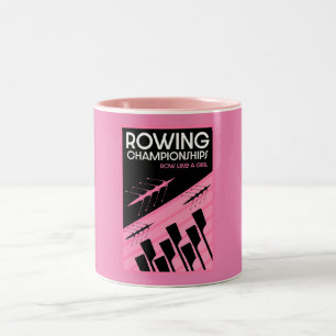 Women's International Rowing Two-Tone Coffee Mug