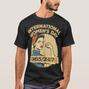 Womens International Womens Day 8 March 2023 T-Shirt