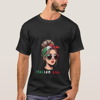 Womens Italian Girl Italia Italy girls ragazza ita T-Shirt