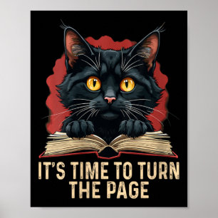 Womens It's Time To Turn The Page Kamala Harris Po Poster