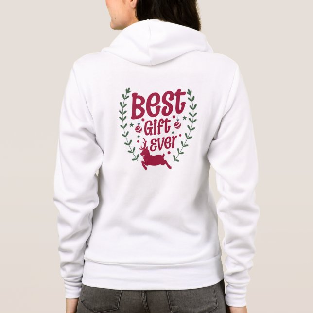 Women's Jacket | Stylish and Warm Outerwear Hoodie (Back)
