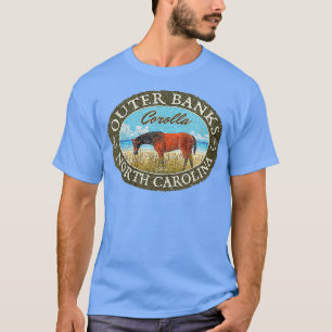 Womens JCombs Corolla, Outer Banks, NC, with Corol T-Shirt