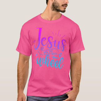 Womens Jesus Take The Wheel Truck God Believer Tee