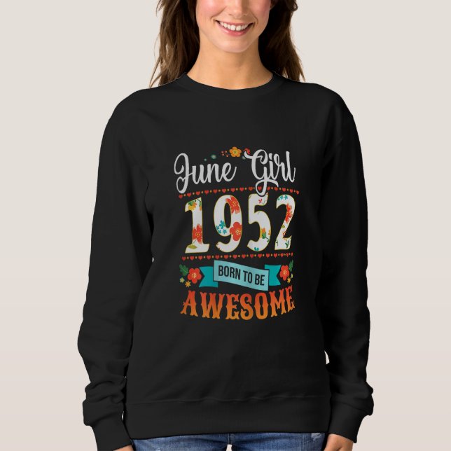 Womens June 1993 29 Birthday  For Men Sweatshirt (Front)