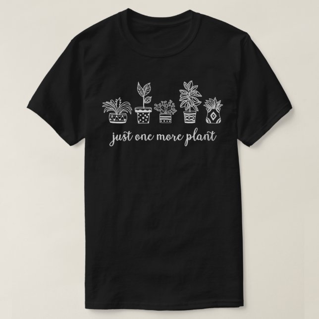 Womens Just One More Plant VNeck  T-Shirt (Design Front)
