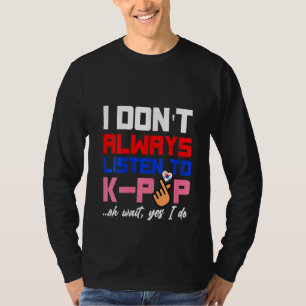 Womens K Pop Music South Korean Fan Korea Sarangh T-Shirt