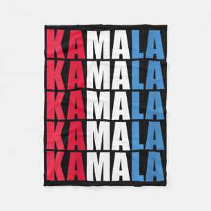 Womens Kamala 2024 For President Kamala Harris  Fleece Blanket