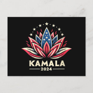 Womens Kamala Harris 2024 Presidential Campaign Am Holiday Postcard