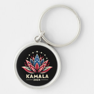 Womens Kamala Harris 2024 Presidential Campaign Am Key Ring