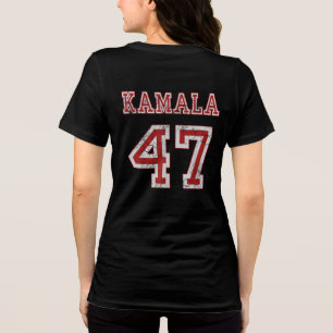 Womens Kamala Harris for President Harris 47  Tri-Blend Shirt