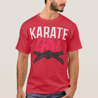 Womens Karate Fighter Black Belt Lesson Training B