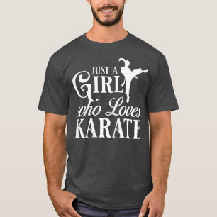 Womens Karate Fighter Black Belt Lesson Training B T-Shirt