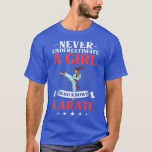 Womens Karate Fighter Black Belt Lesson Training B T-Shirt