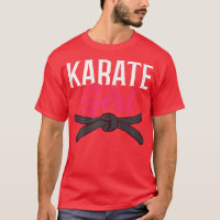 Womens Karate Fighter Black Belt Lesson Training B