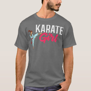 Womens Karate Fighter Black Belt Lesson Training B T-Shirt