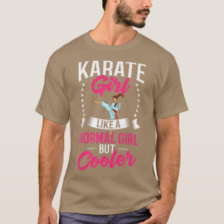 Womens Karate Fighter Black Belt Lesson Training B T-Shirt