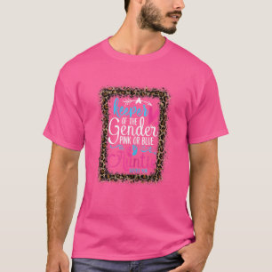 Womens Keeper Of The Gender Auntie Loves You Messy T-Shirt