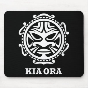 Womens Kia Ora Maori Culture Symbol Haka Dance New Mouse Pad