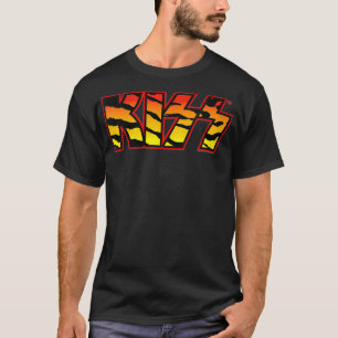 Womens KISS Animalise Logo VNeck T-Shirt
