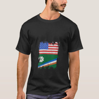 Womens Kwajalein Atoll USA America Kwajalein Pride T-Shirt