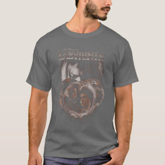 Womens Labyrinth Globes VNeck boy T-Shirt