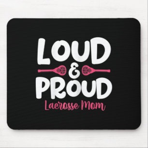 Womens Lacrosse Mum Lax Player Mother Mother's Day Mouse Pad