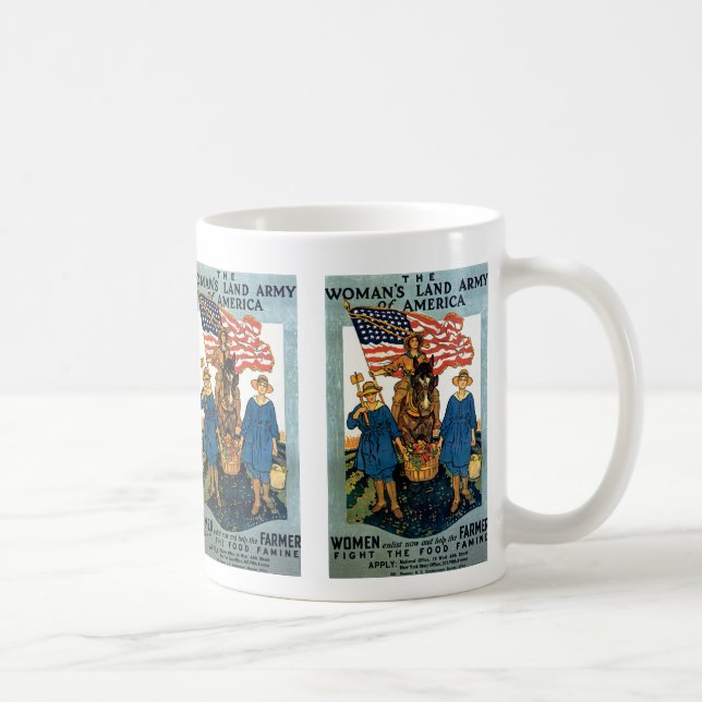 Women's Land Army Coffee Mug (Right)