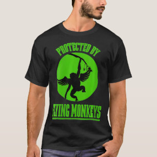 Womens Land of Oz Wicked Witch Get My Flying Monke T-Shirt