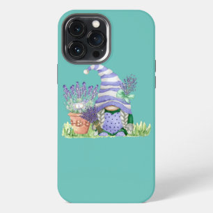 Womens Lavender Gnome Spring Gardening Purple iPhone 13 Pro Max Case
