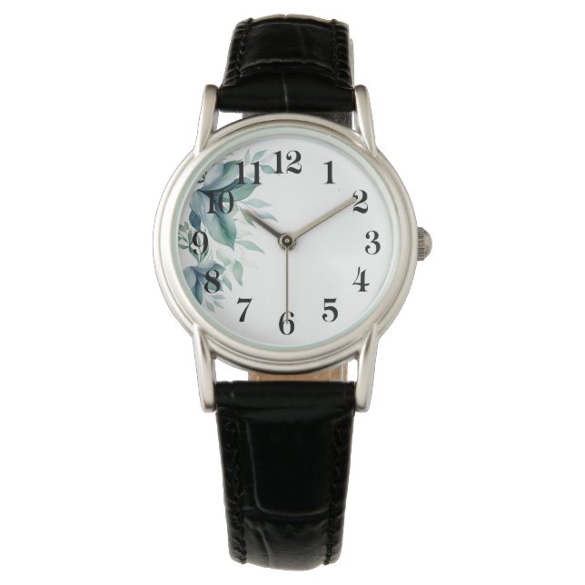 Women's Leather Watch (Front)