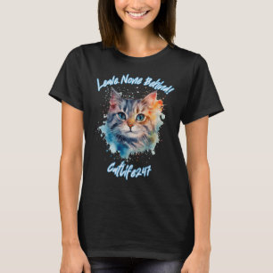 Women's "Leave None Behind!" Cat Rescue T-Shirt